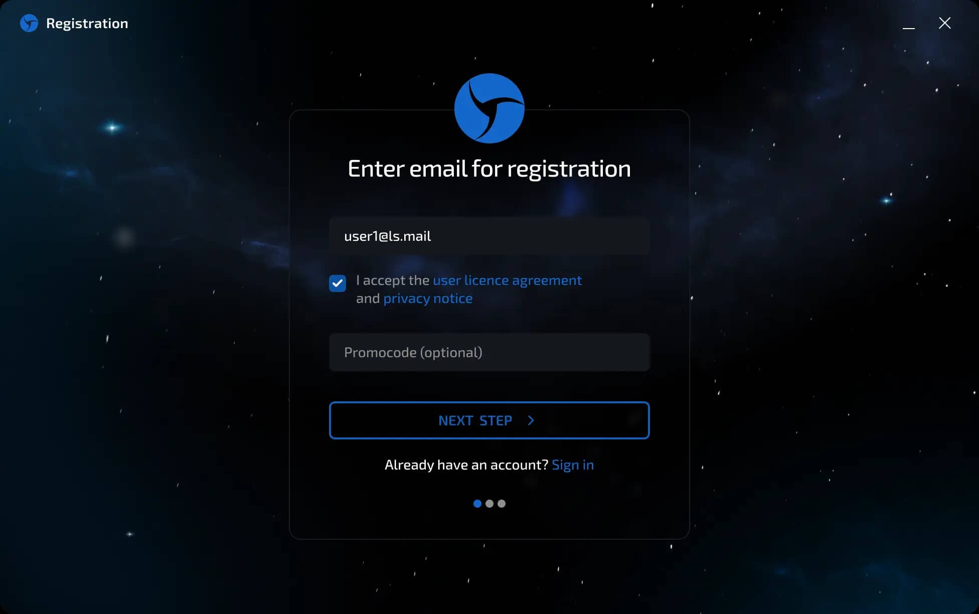 registretion form