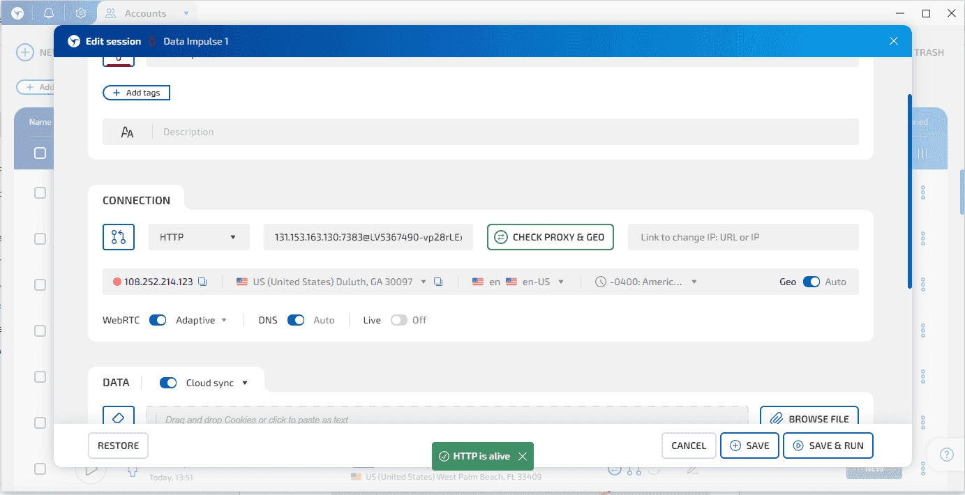 Повышение эффективности Linken Sphere с Anonymous-Proxies.net: пошаговое руководство по интеграции - img 9