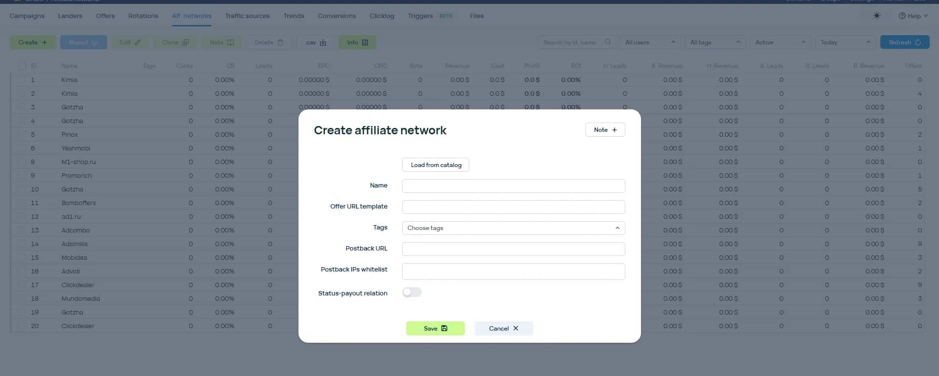 Universal Tracker for Affiliate Marketing: An Overview of Binom - img 3