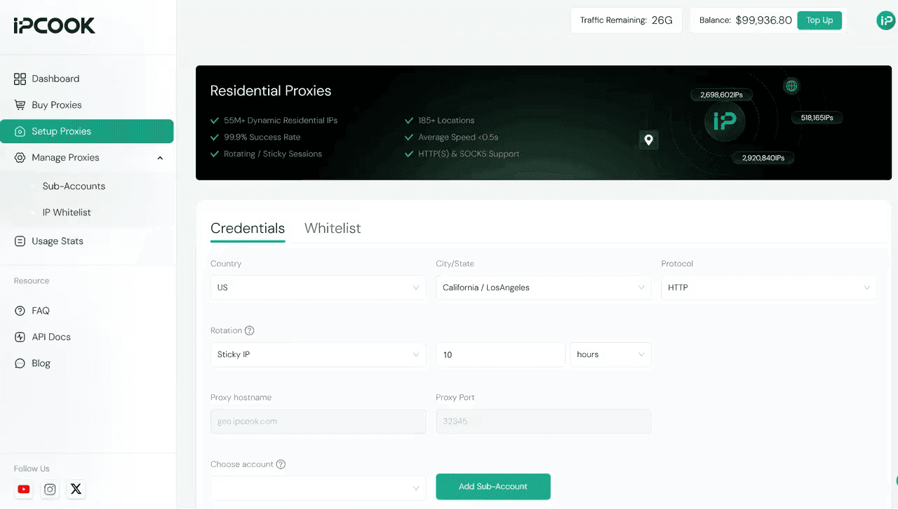 From First Setup to Confident Scaling: Use IPcook Proxies with Linken Sphere - img 2