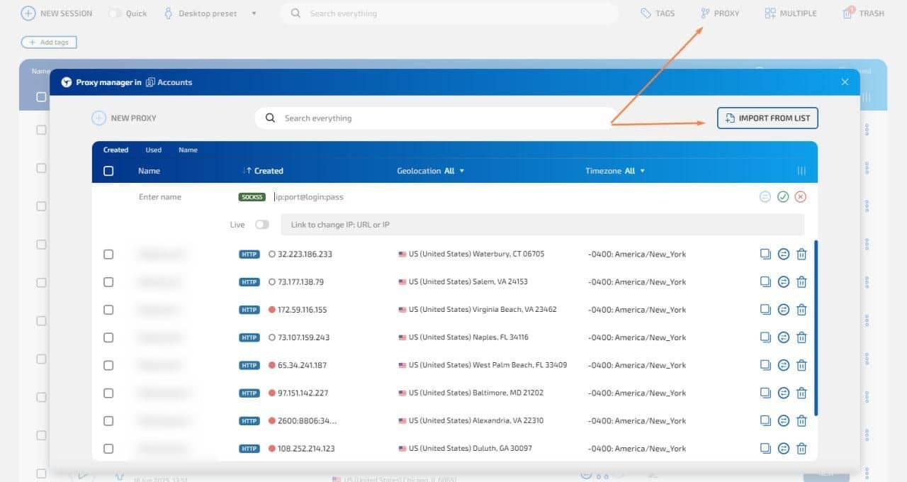 Повышение эффективности Linken Sphere с Anonymous-Proxies.net: пошаговое руководство по интеграции - img 7