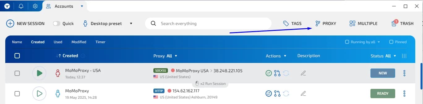 fast proxy