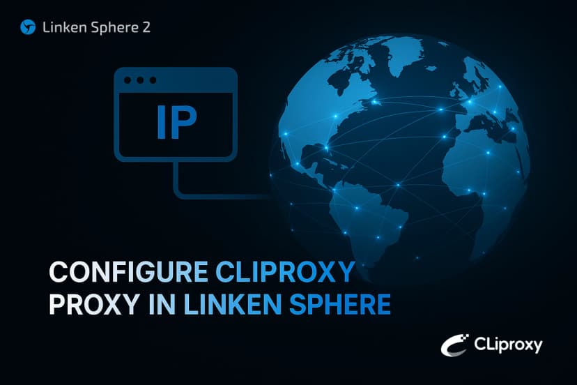 How to configure Cliproxy proxy in Linken Sphere anti-detection browser to conduct business