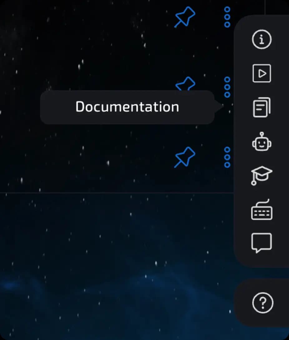 documentation button