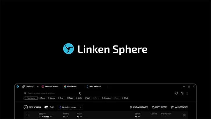 Linken Sphere - Der Anti-Erkennungsbrowser, der am Ursprung stand