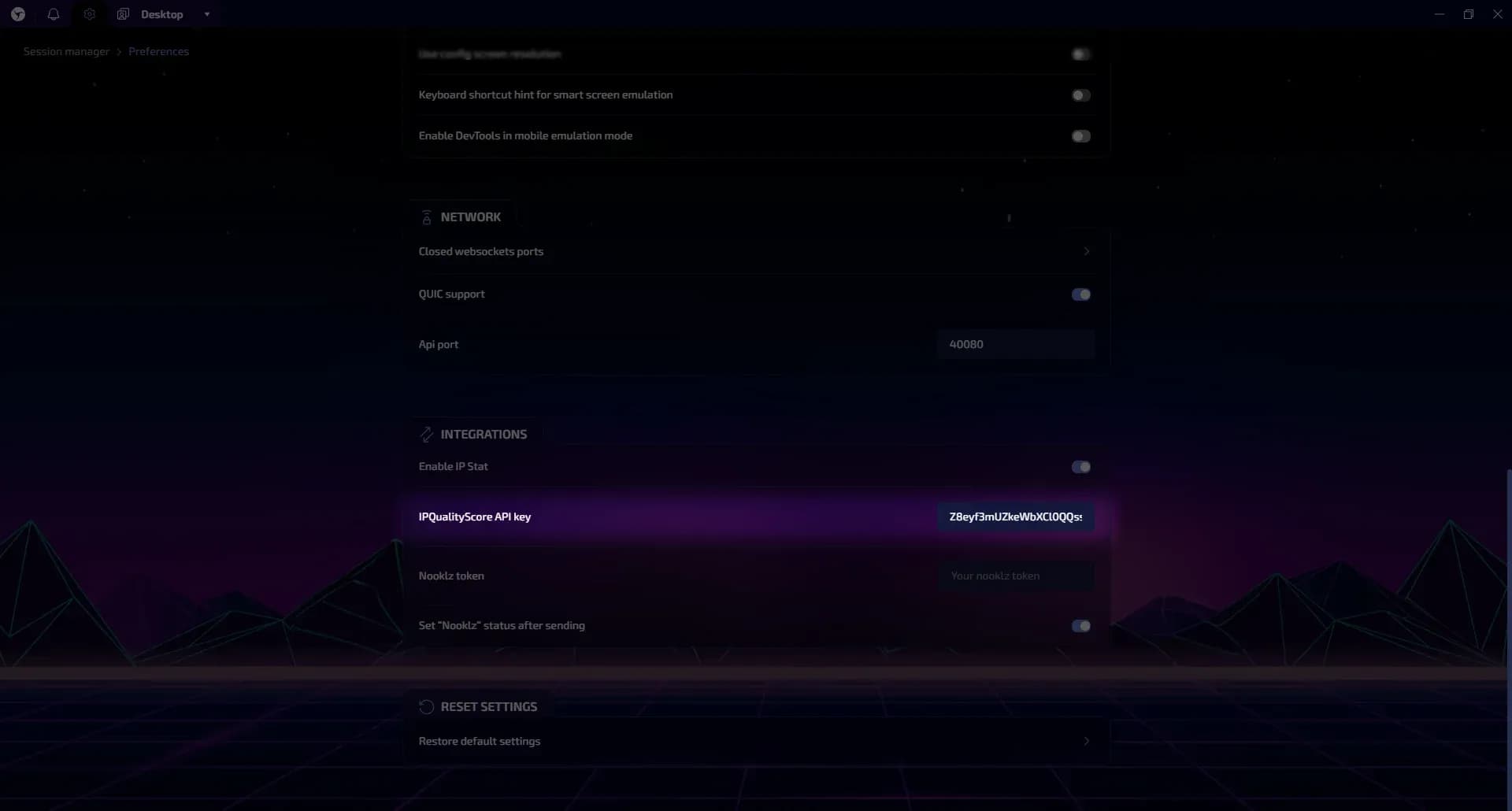 How does IP Quality Score work and its integration into Linken Sphere - img 11