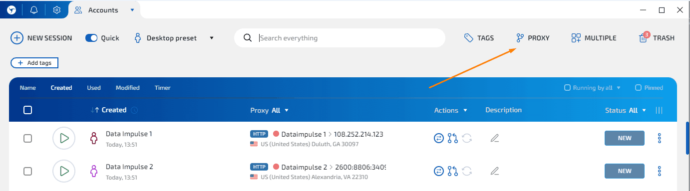 How to Use DataImpulse Proxies with Linken Sphere: Full Setup Guide - img 6