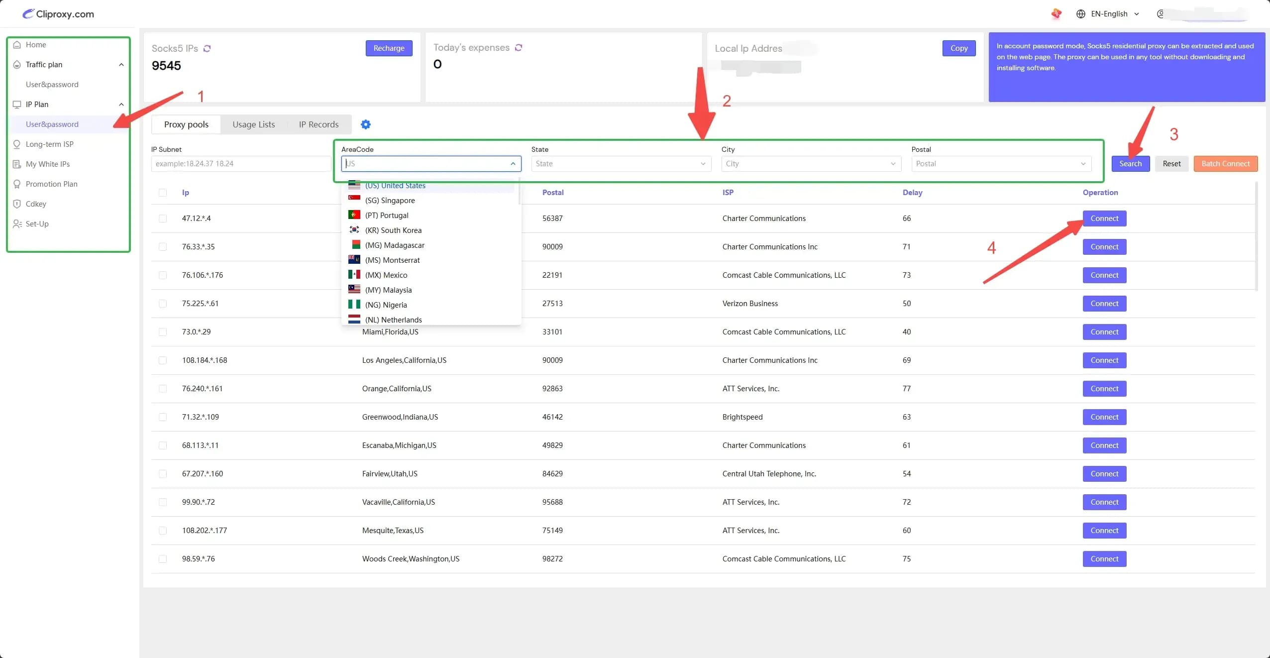 How to configure Cliproxy proxy in Linken Sphere anti-detection browser to conduct business - img 2