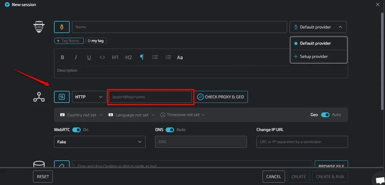 Integration guide: Webshare + Linken Sphere - img 4