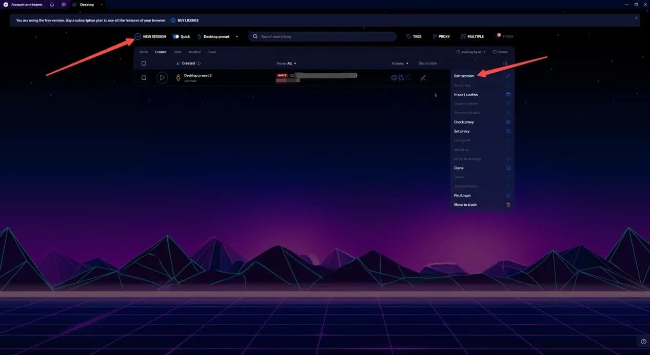 How to configure Cliproxy proxy in Linken Sphere anti-detection browser to conduct business - img 5