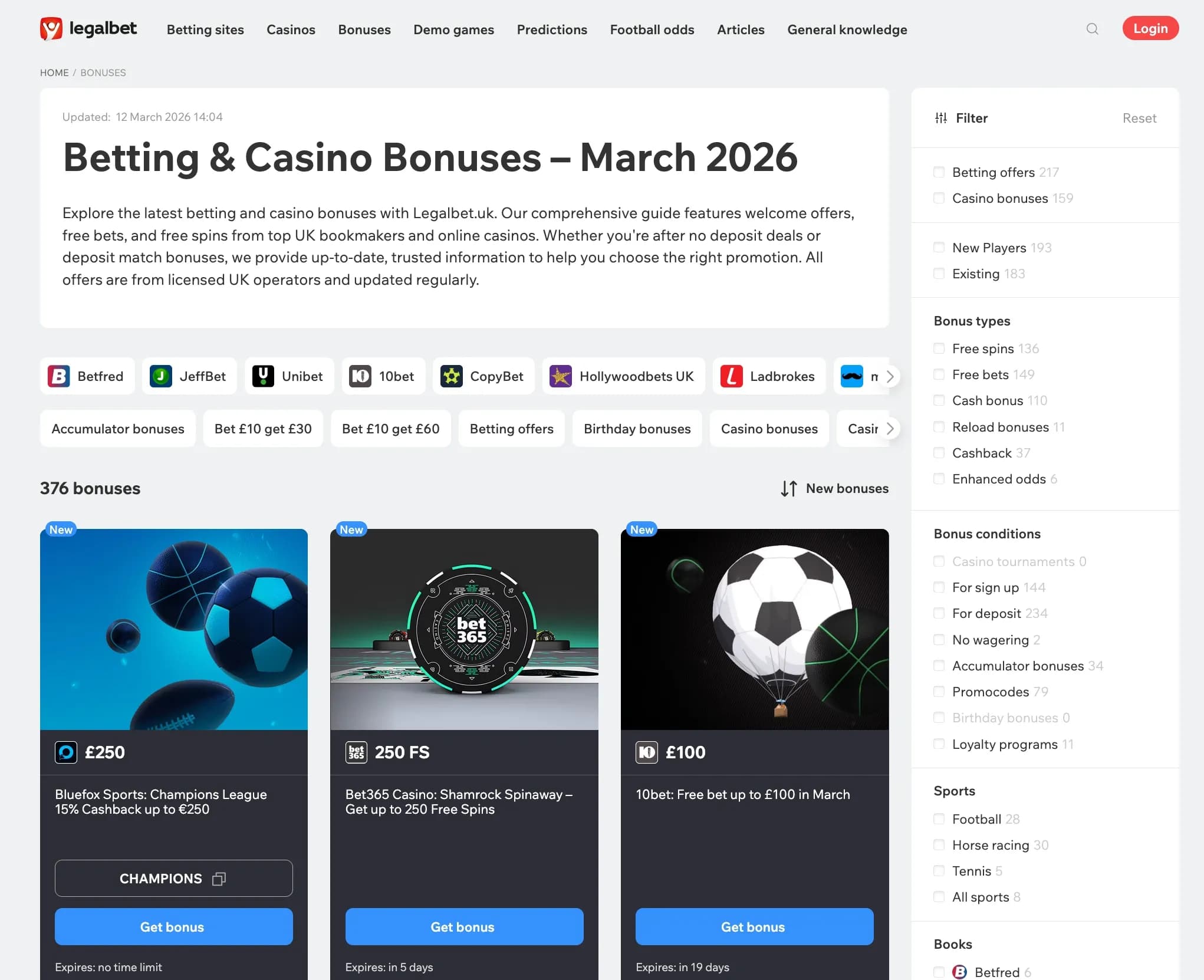 Bonus Hunting 2026 — What to Hunt For - img 5