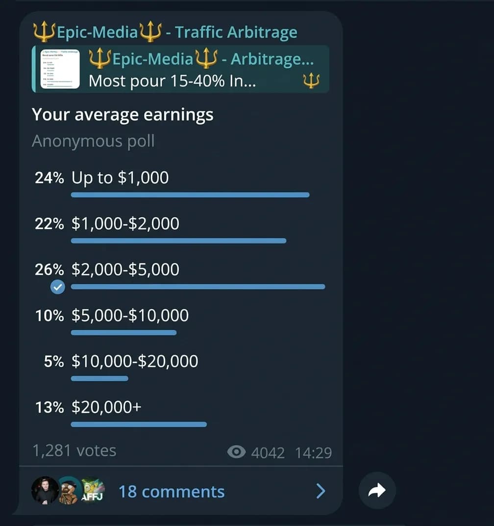 How Much Can You Earn in Traffic Arbitrage — Up-to-Date Information for 2026 - img 1