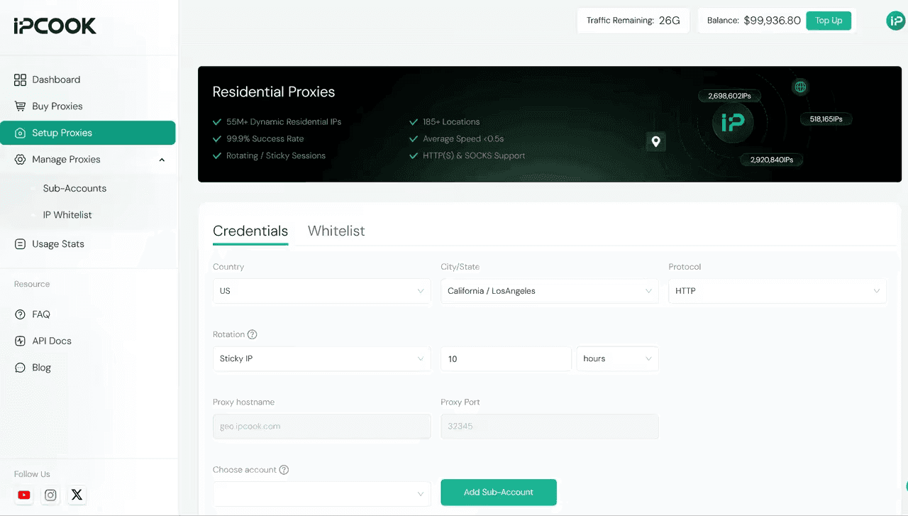 From First Setup to Confident Scaling: Use IPcook Proxies with Linken Sphere - img 2