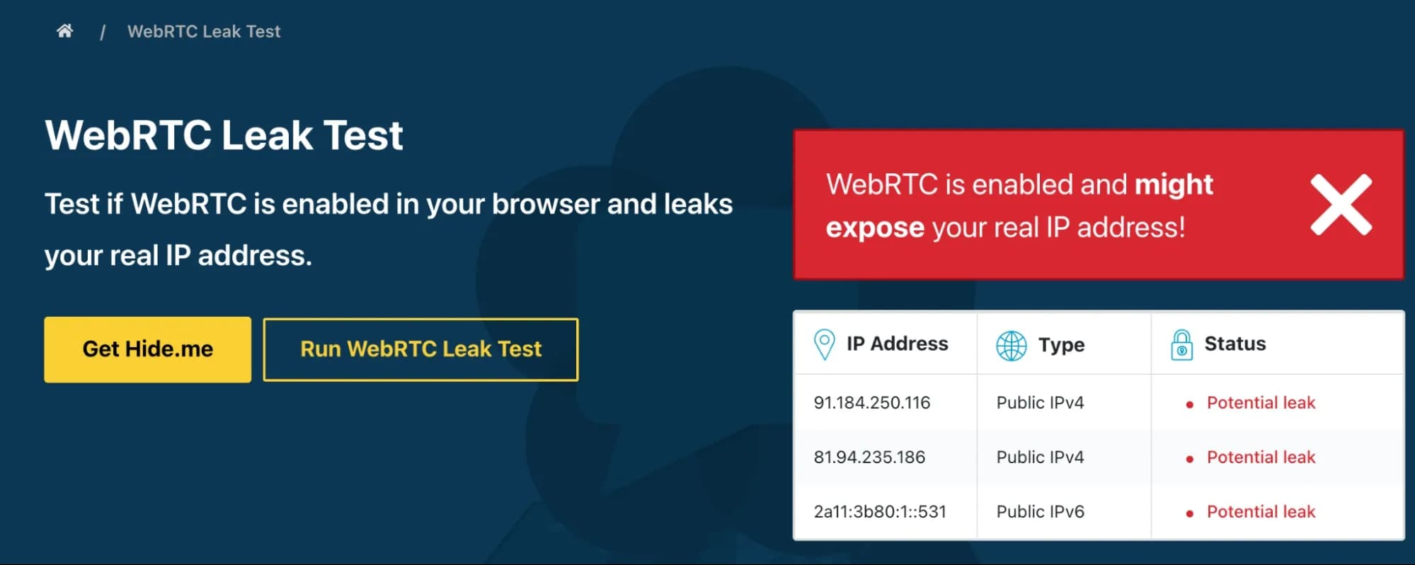 Утечки DNS, WebRTC и TLS — самые распространенные ошибки - img 2