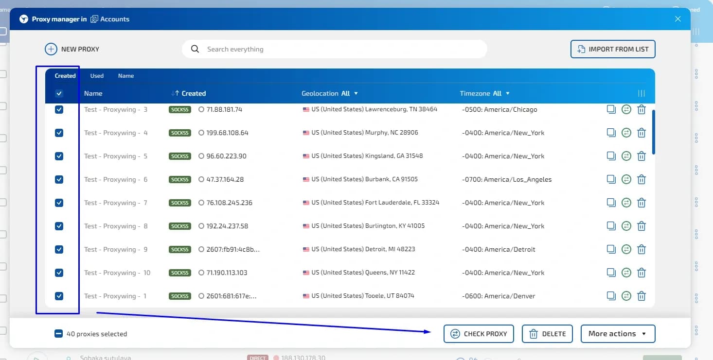 How to use ProxyWing proxies in Linken Sphere - img 10
