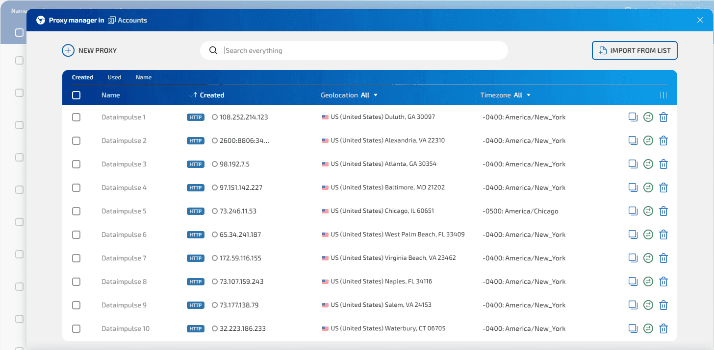 How to Use DataImpulse Proxies with Linken Sphere: Full Setup Guide - img 8