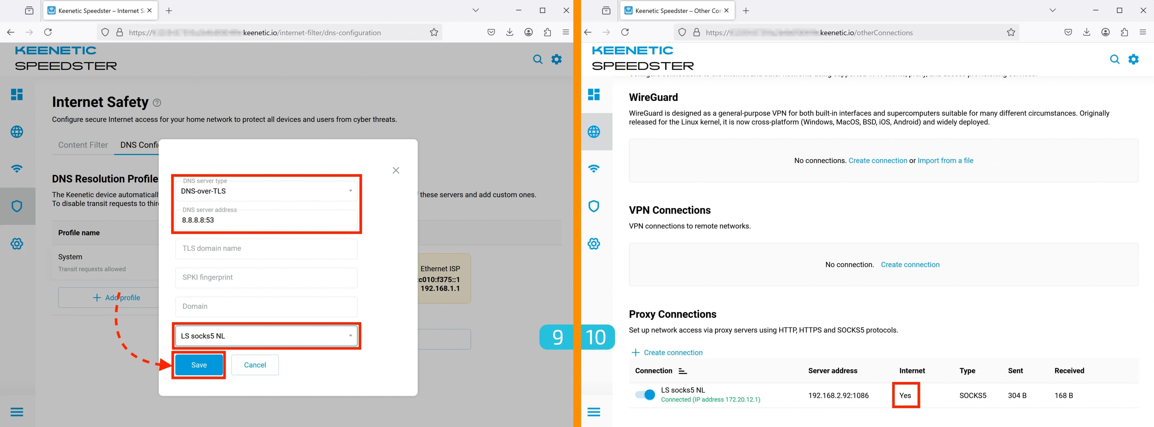 Routeur Keenetic comme outil de proxyfication - img 26