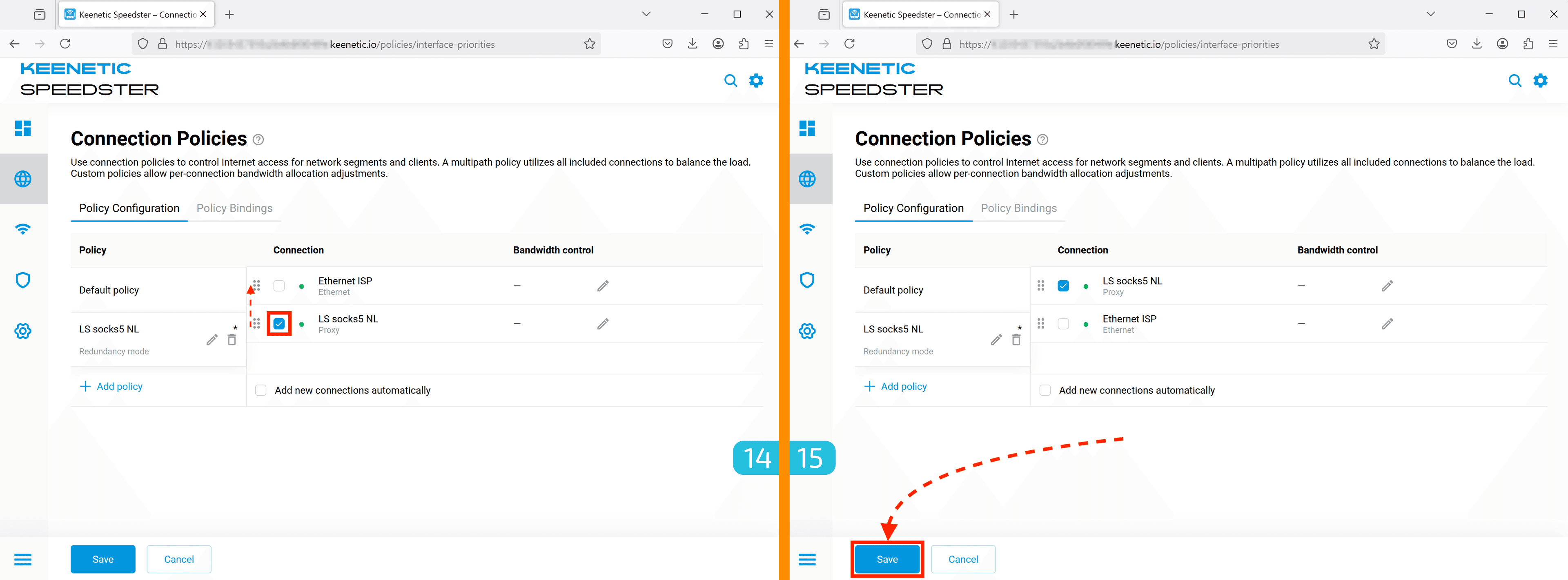 Routeur Keenetic comme outil de proxyfication - img 29