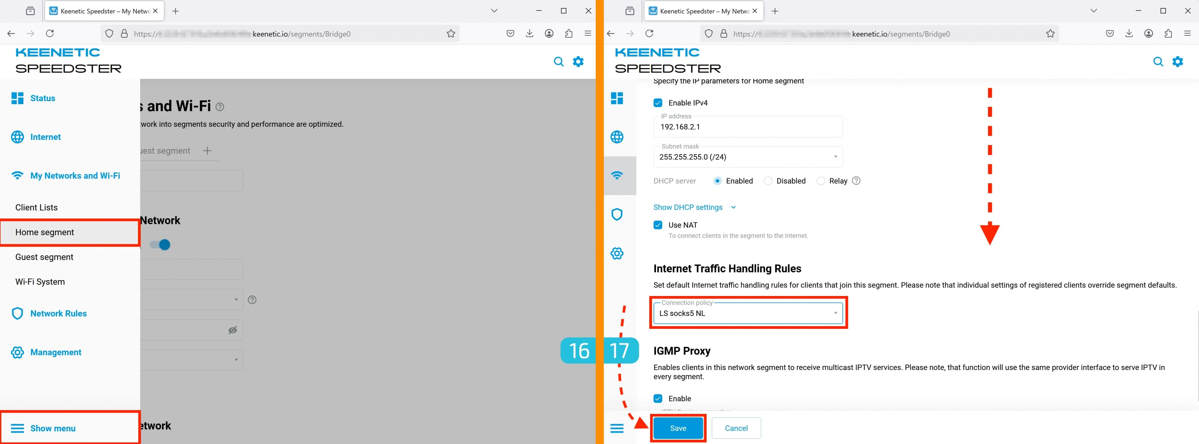 Routeur Keenetic comme outil de proxyfication - img 30
