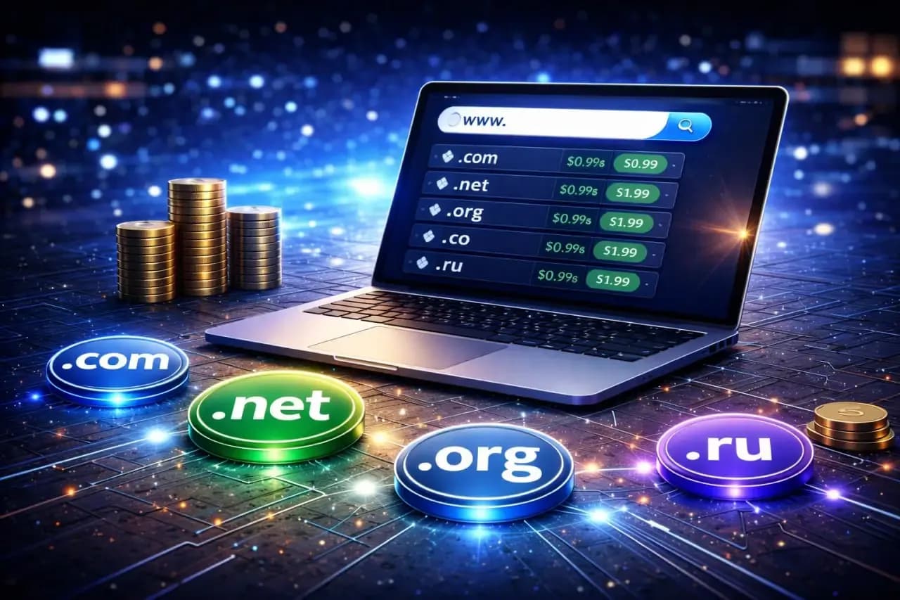 Где купить домен дешево в 2026 году: бюджетные регистраторы и лайфхаки