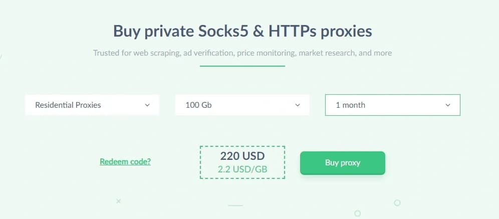 Qué proxies comprar para trabajar - los 10 mejores servicios de proxy - img 9