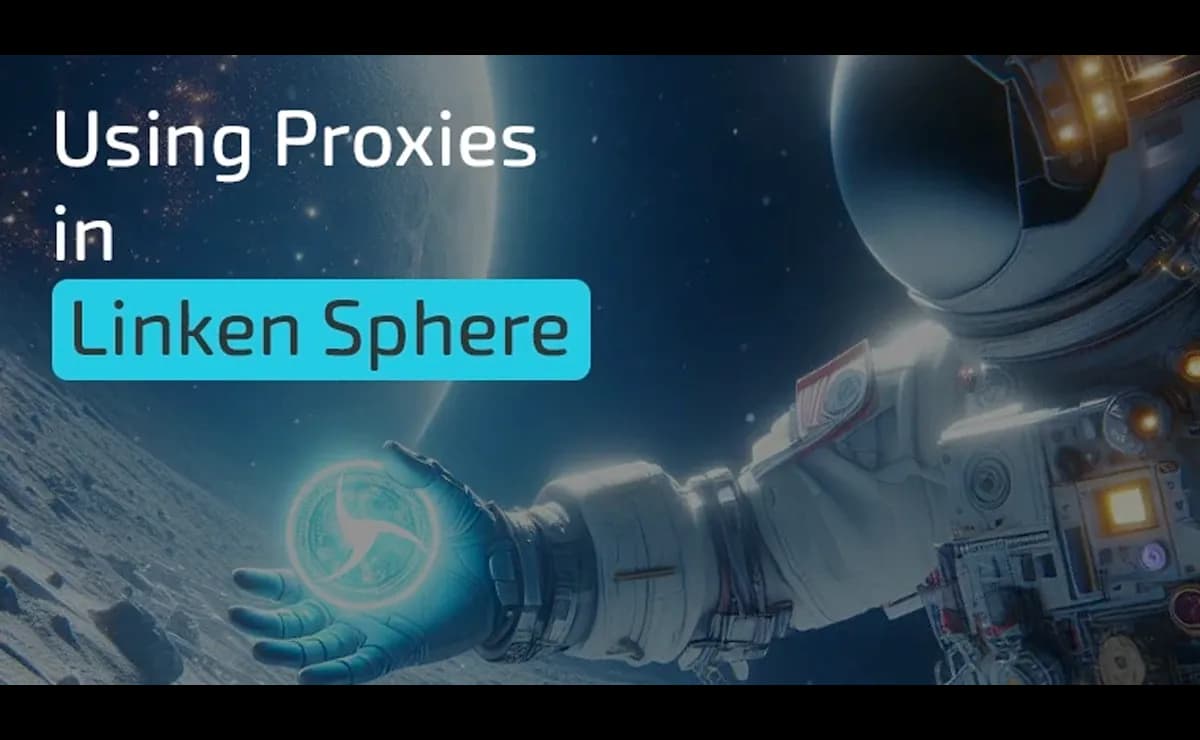 Utilisation des proxies dans Linken Sphere
