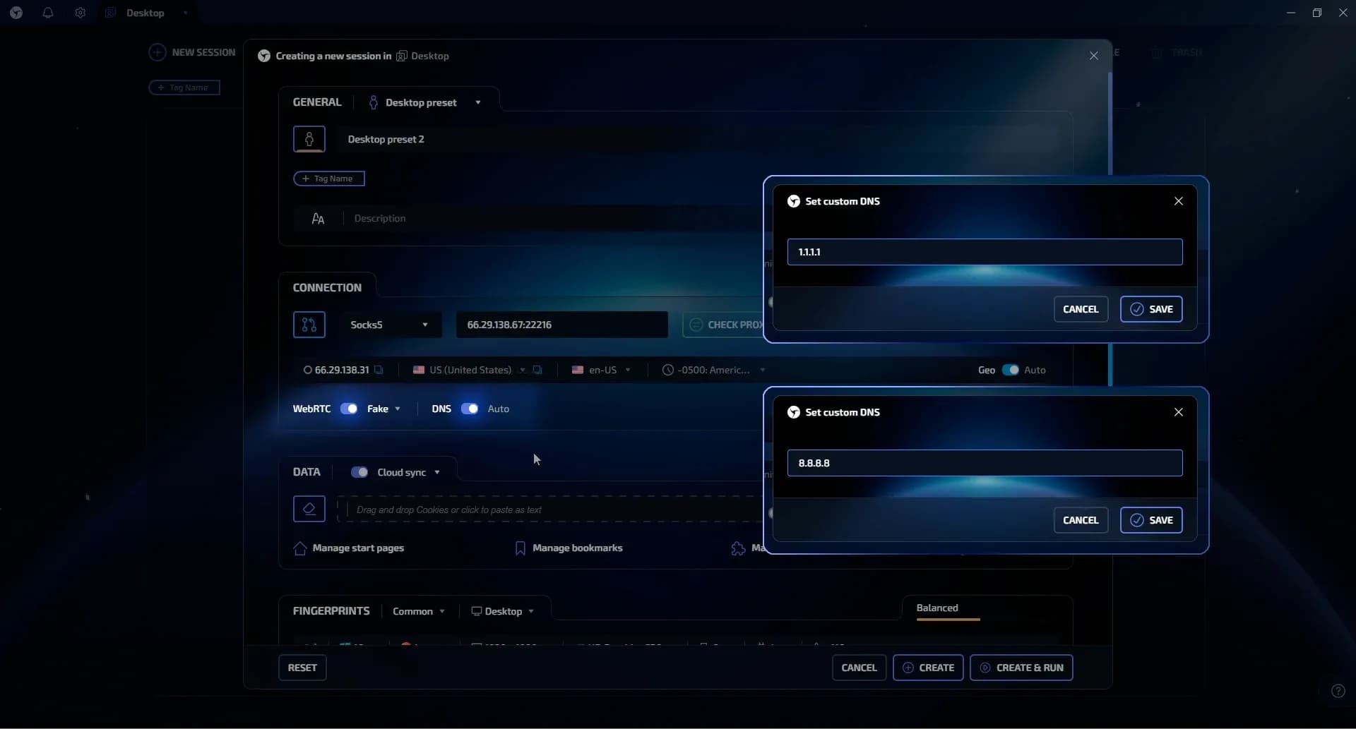 Utilisation des proxies dans Linken Sphere - img 6