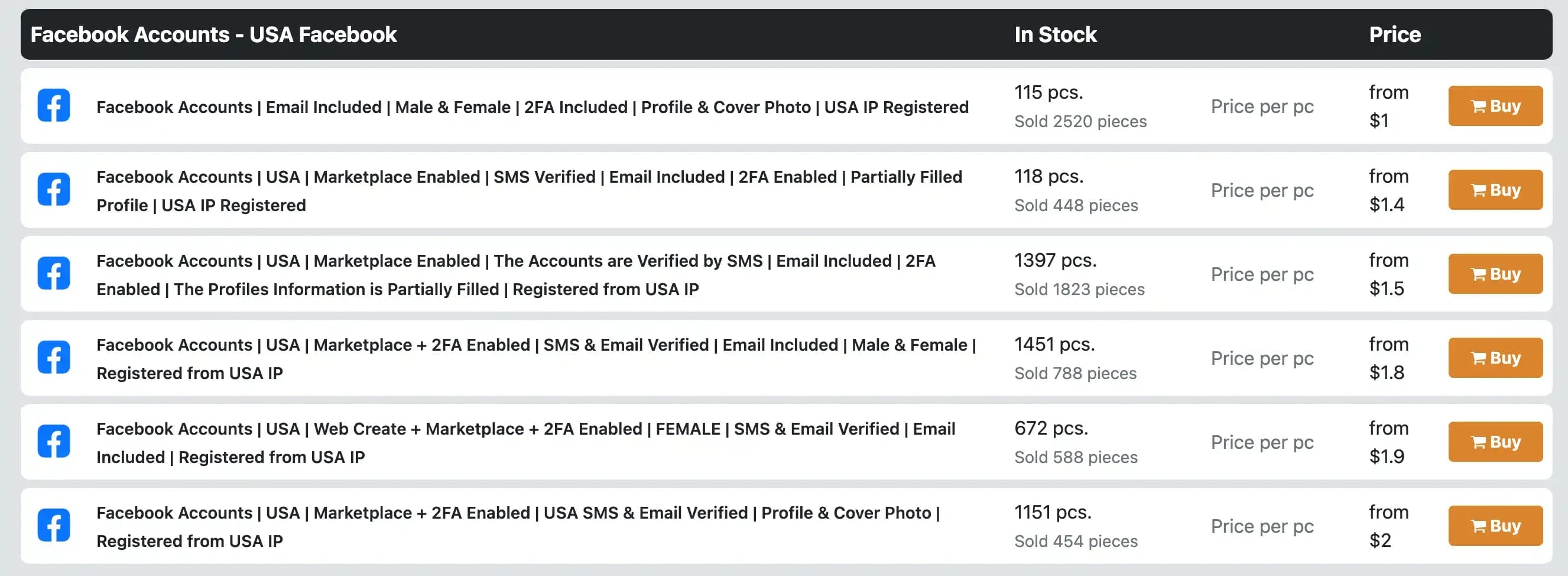 Facebook Account Stores: A Selection of Trusted Sellers - img 1