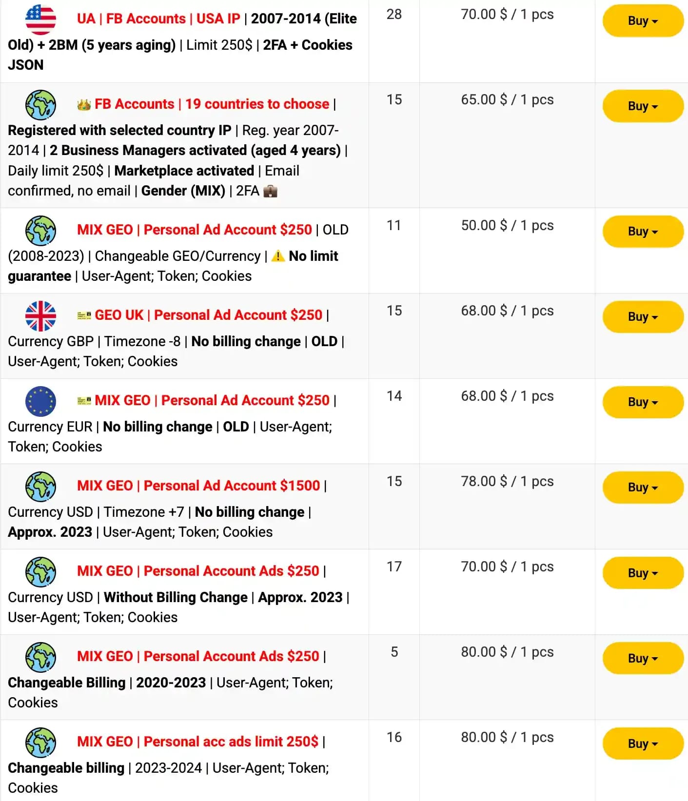 Facebook Account Stores: A Selection of Trusted Sellers - img 3
