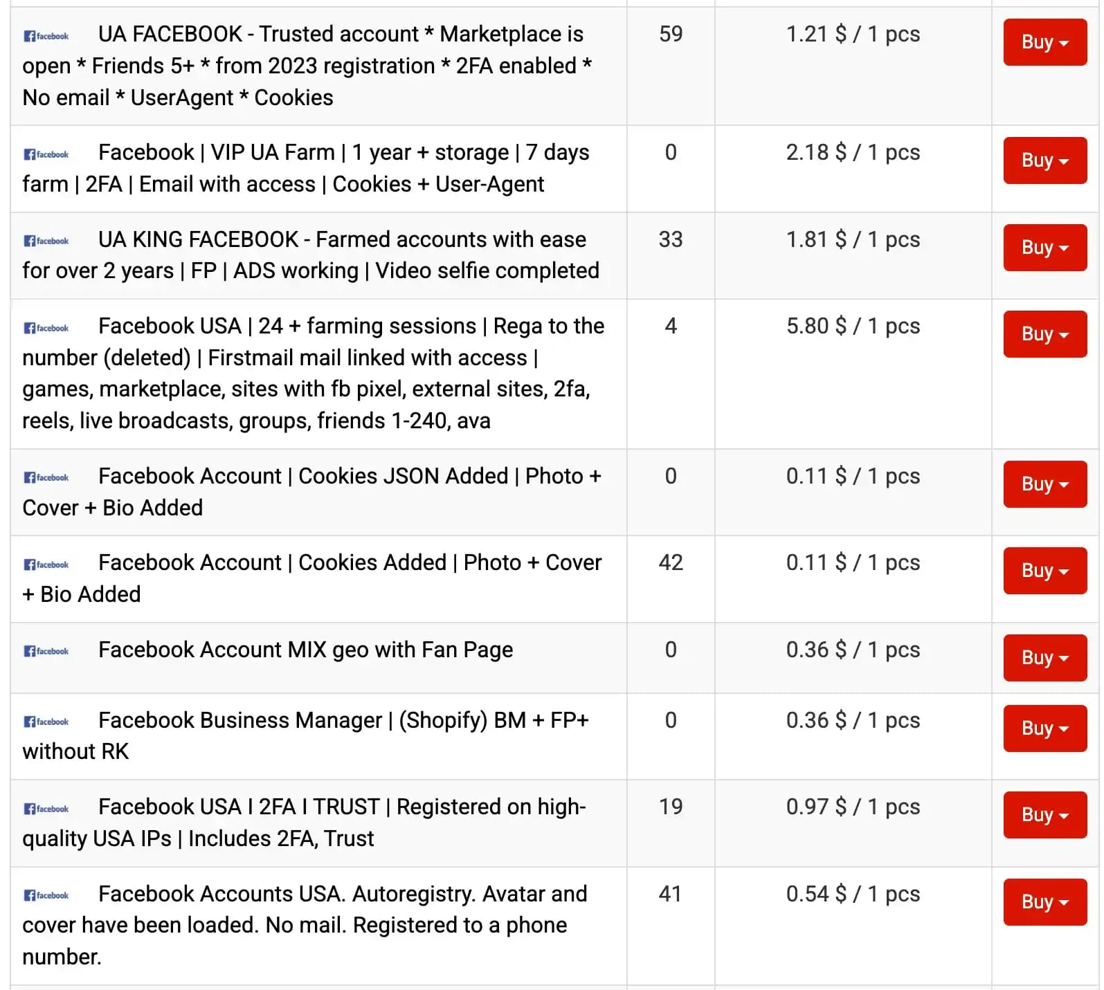 Facebook Account Stores: A Selection of Trusted Sellers - img 5