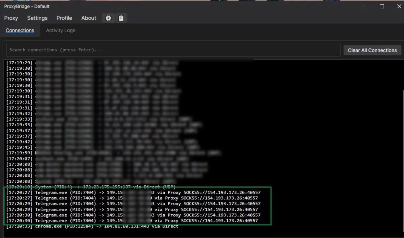 Бесплатные альтернативы Proxifier: лучшие прокси-клиенты для приложений - img 9