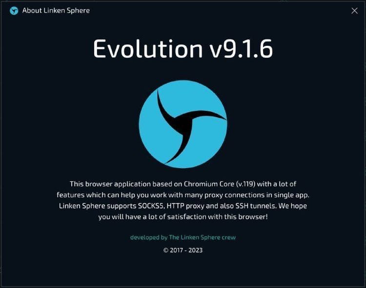 Linken Sphere v9.1.6