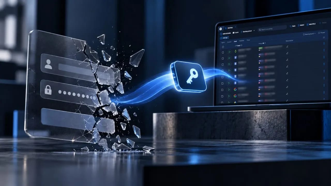 Passkeys в Linken Sphere для безопасного входа без пароля