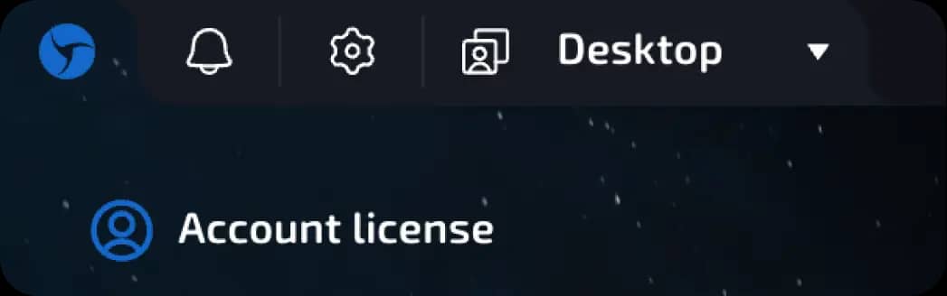 in-app button