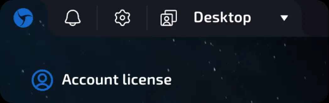 in-app button