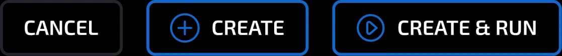 reset & save buttons
