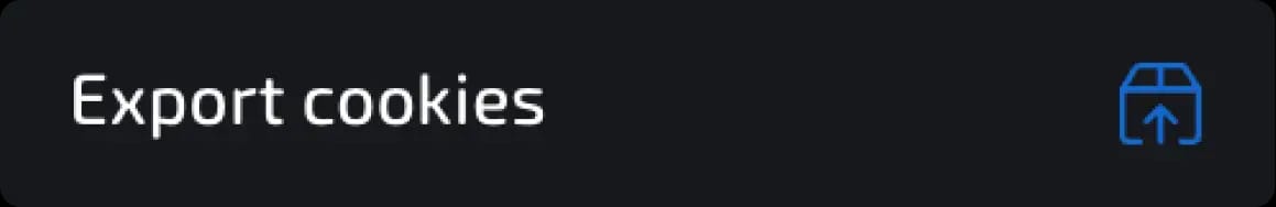 export button
