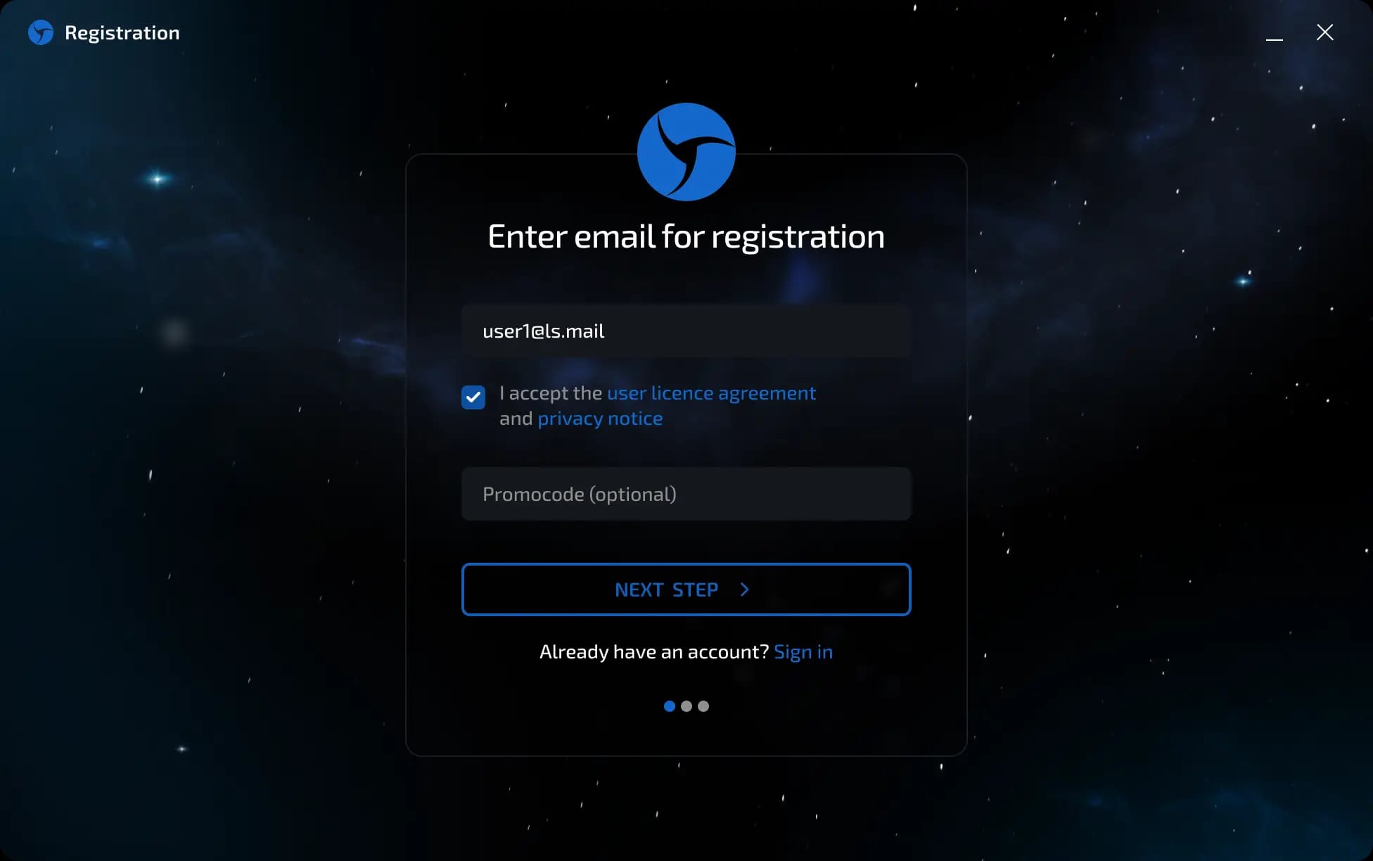 registretion form