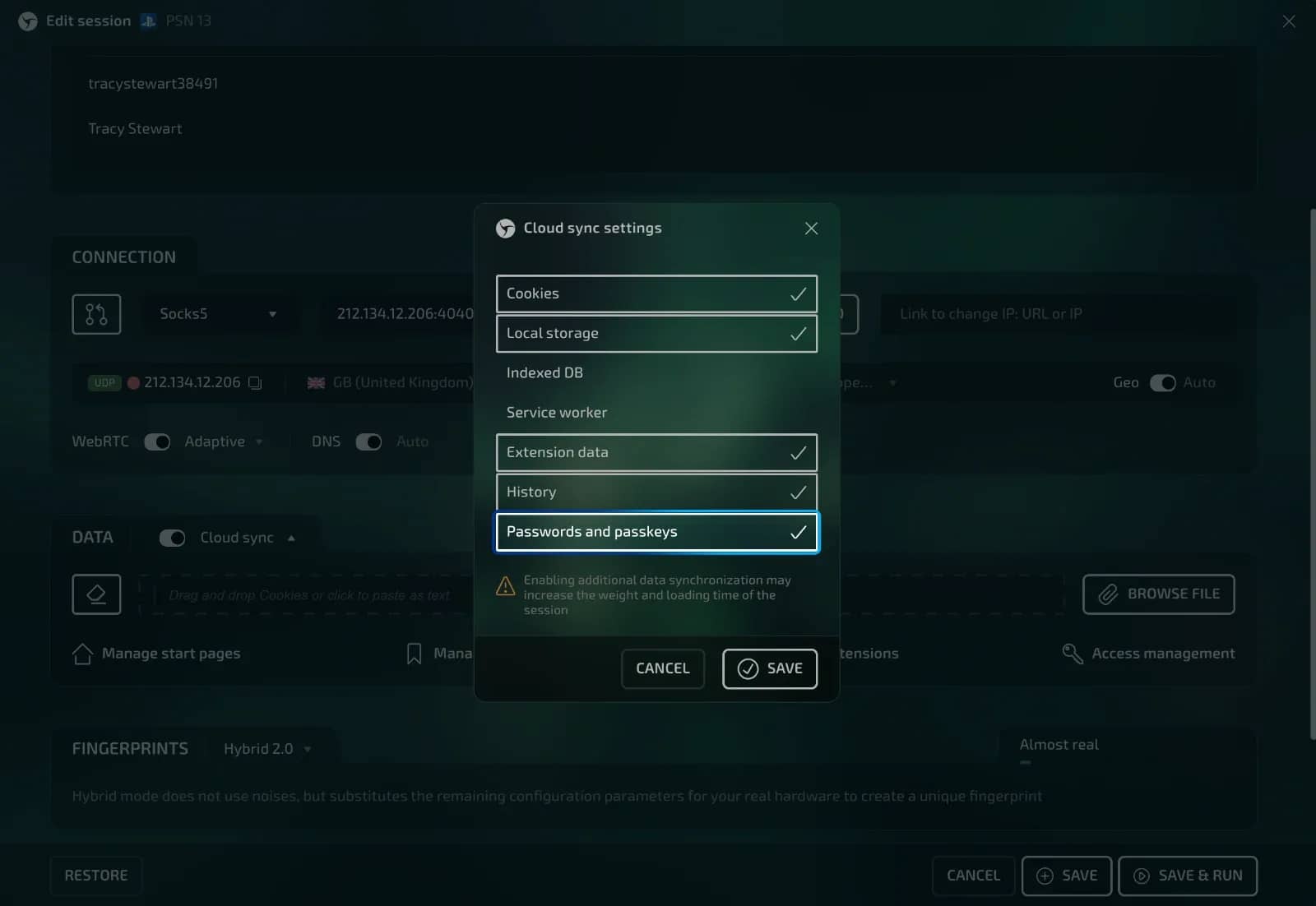 Passkeys in Linken Sphere for Secure Passwordless Login - img 1