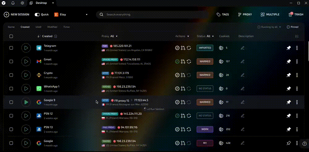 Sphere proxy - img 5