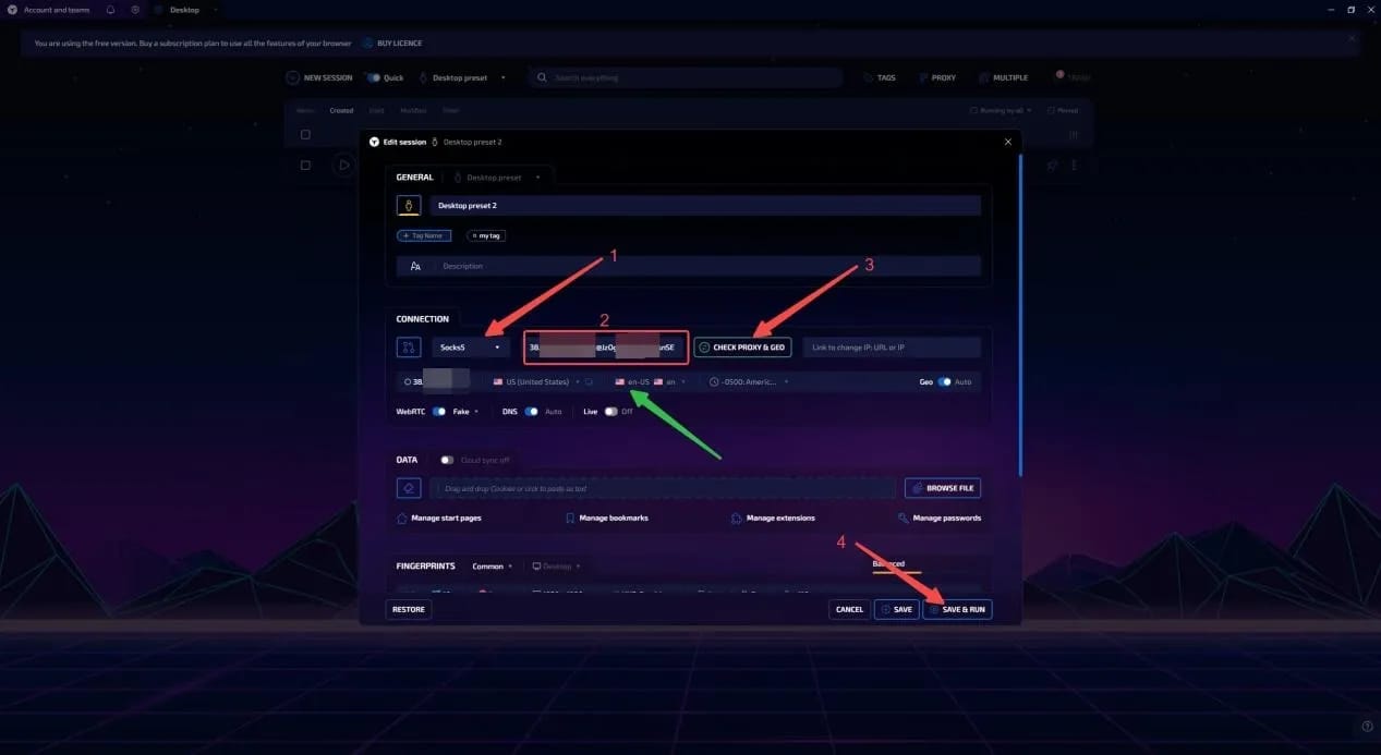Как настроить прокси Cliproxy в антидетект-браузере Linken Sphere для ведения бизнеса - img 6