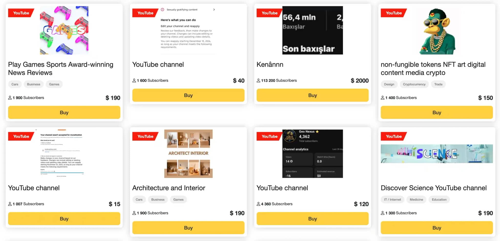 Where to Buy YouTube Accounts and How to Use Them Safely - img 2
