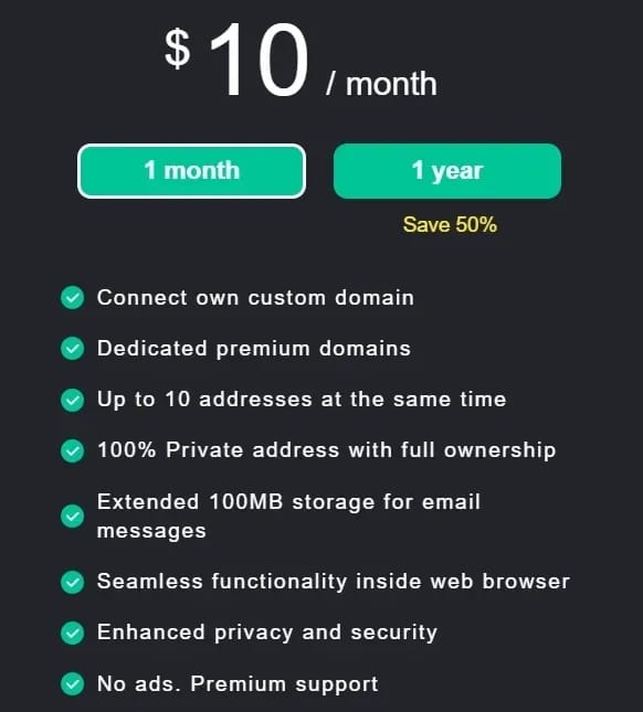 Services de messagerie temporaire — Une sélection des meilleures solutions pour l'anonymat - img 7