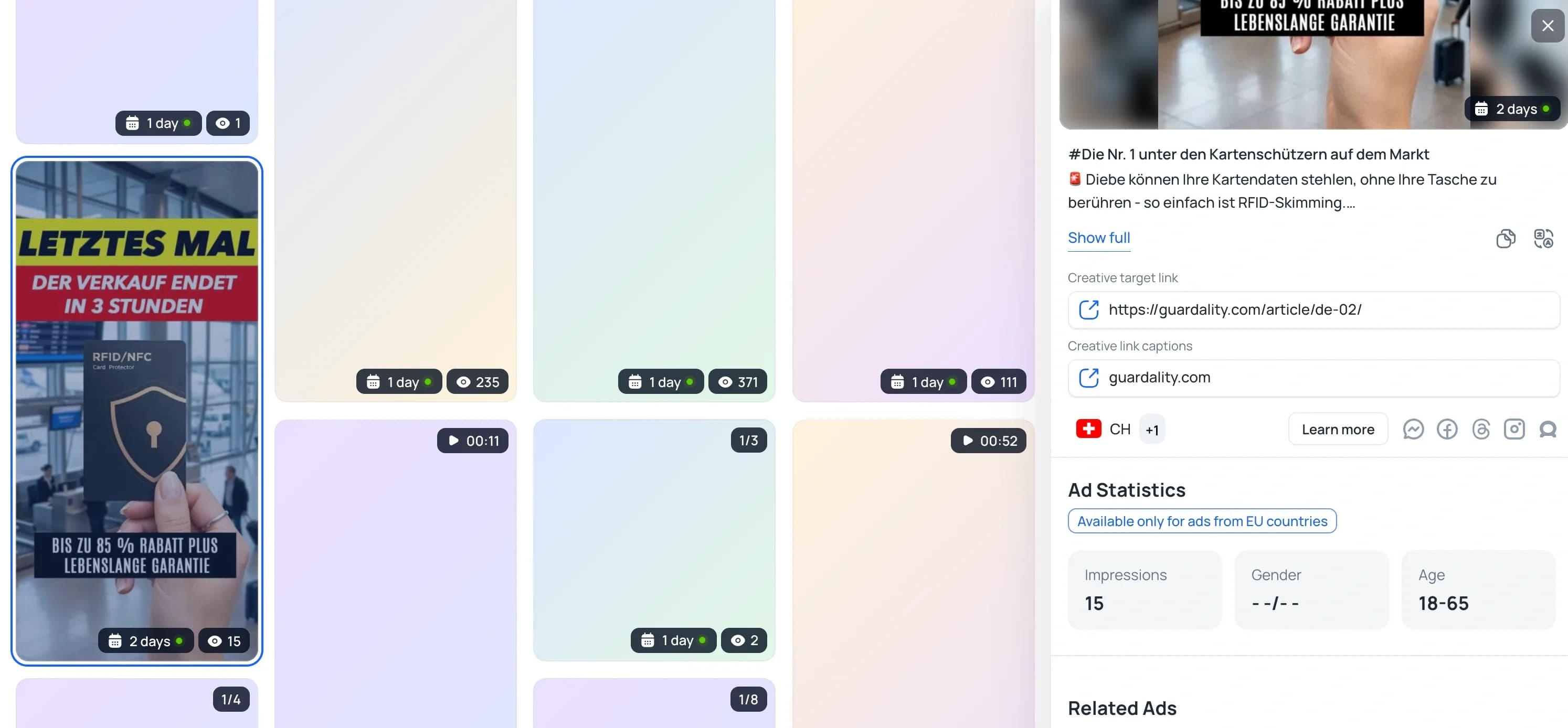 Spy Services for Facebook — A Selection of the Best Tools for Affiliate Marketers - img 2