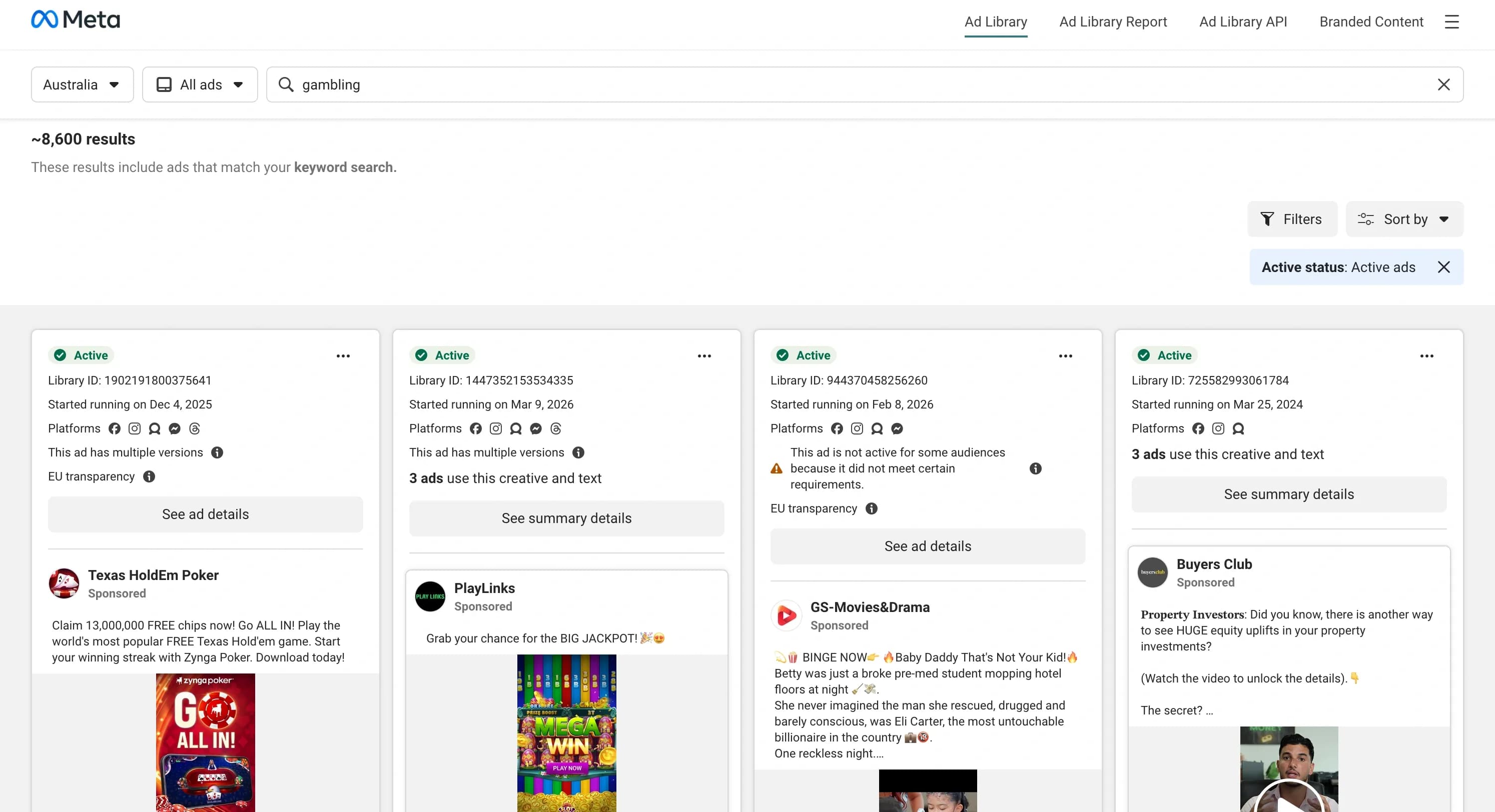 Spy Services for Facebook — A Selection of the Best Tools for Affiliate Marketers - img 15