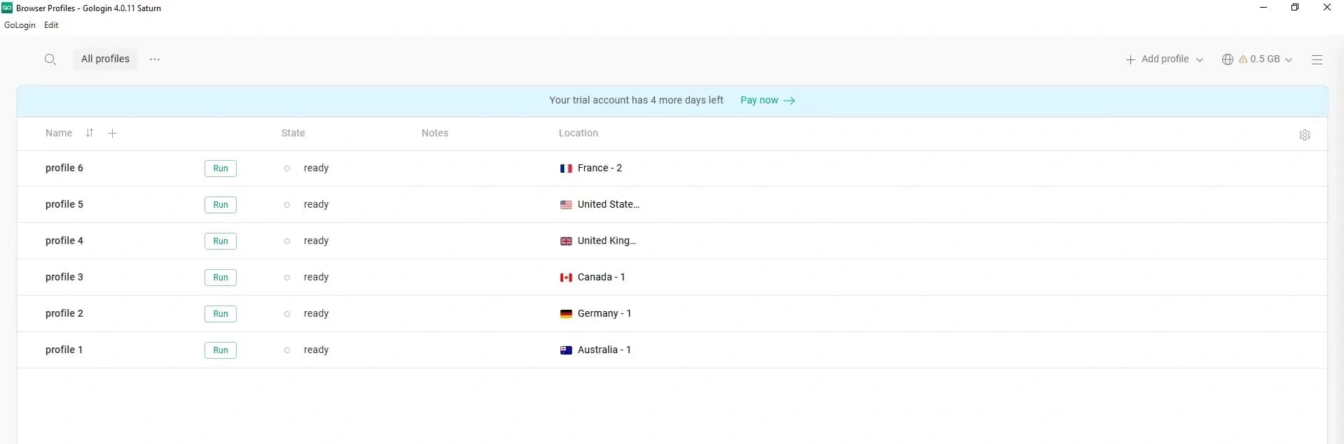 Gologin Antidetect Browser — Honest Review and Comparison with Linken Sphere - img 5