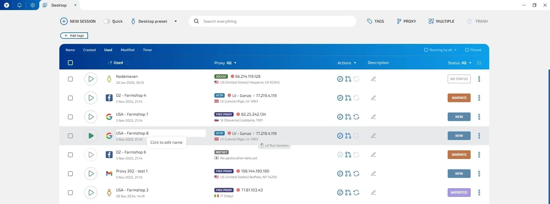 Gologin Antidetect Browser — Honest Review and Comparison with Linken Sphere - img 7