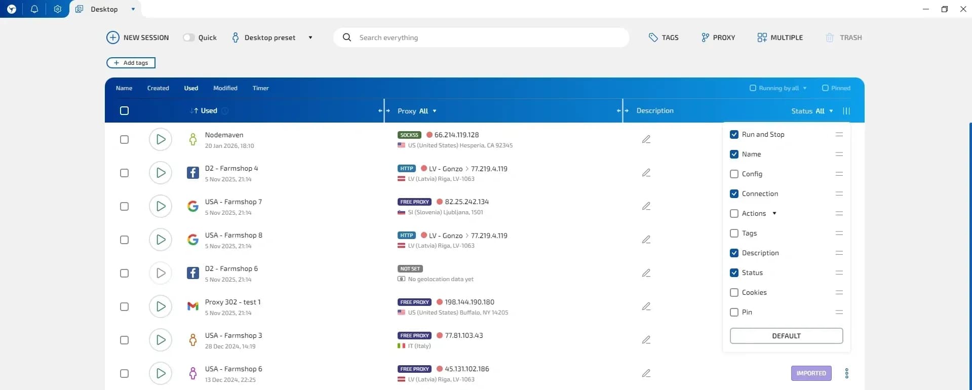 Gologin Antidetect Browser — Honest Review and Comparison with Linken Sphere - img 8