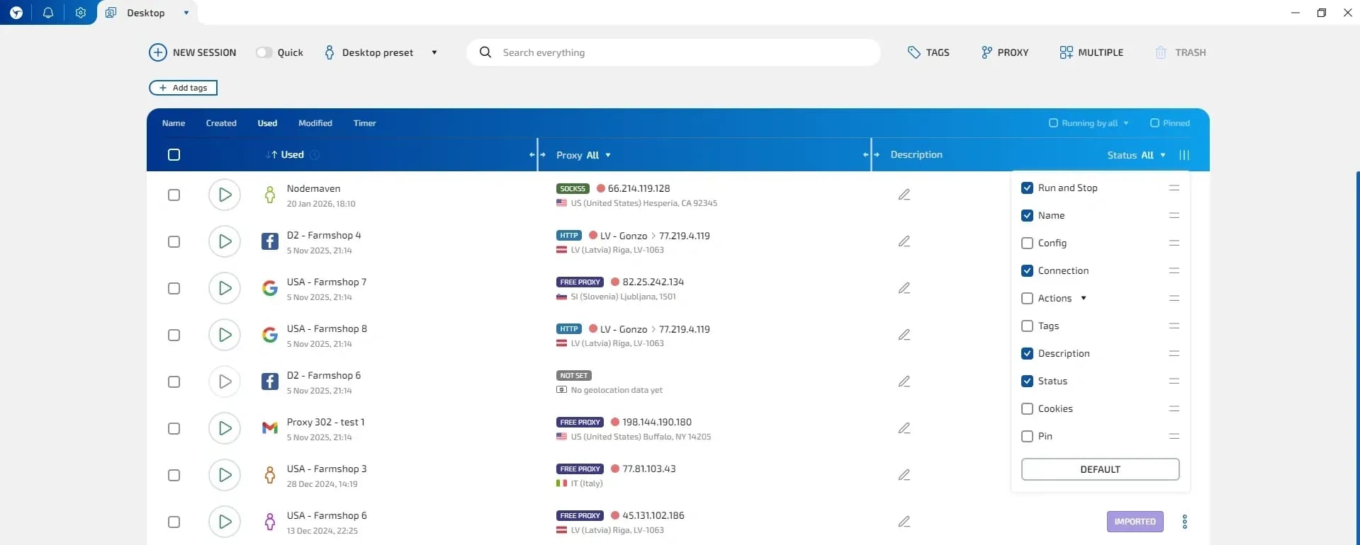 Gologin Antidetect Browser — Honest Review and Comparison with Linken Sphere - img 8
