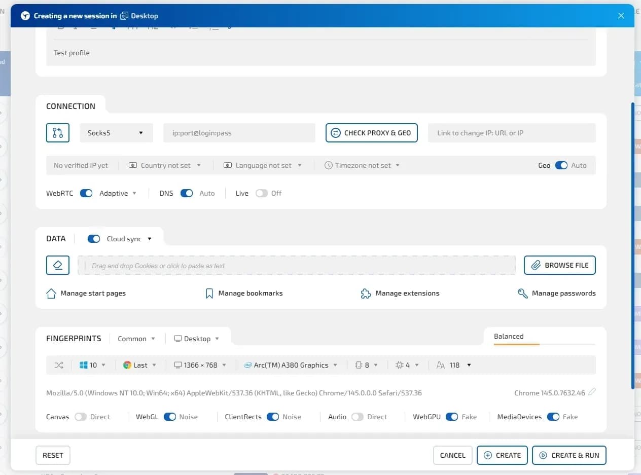 Gologin Antidetect Browser — Honest Review and Comparison with Linken Sphere - img 11